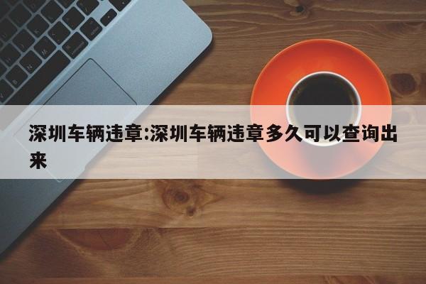 深圳车辆违章:深圳车辆违章多久可以查询出来