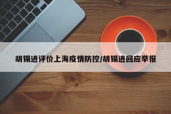 胡锡进评价上海疫情防控/胡锡进回应举报
